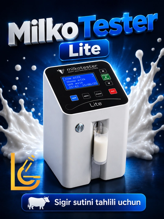 Ультразвуковой анализатор молока MilkoTester Lite – профессиональный прибор - 