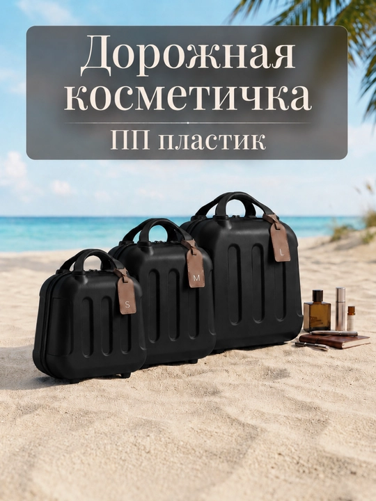 Чемоданы дорожные, ударопрочный, водонепроницаемый, с кодовым замком и колесами 360°