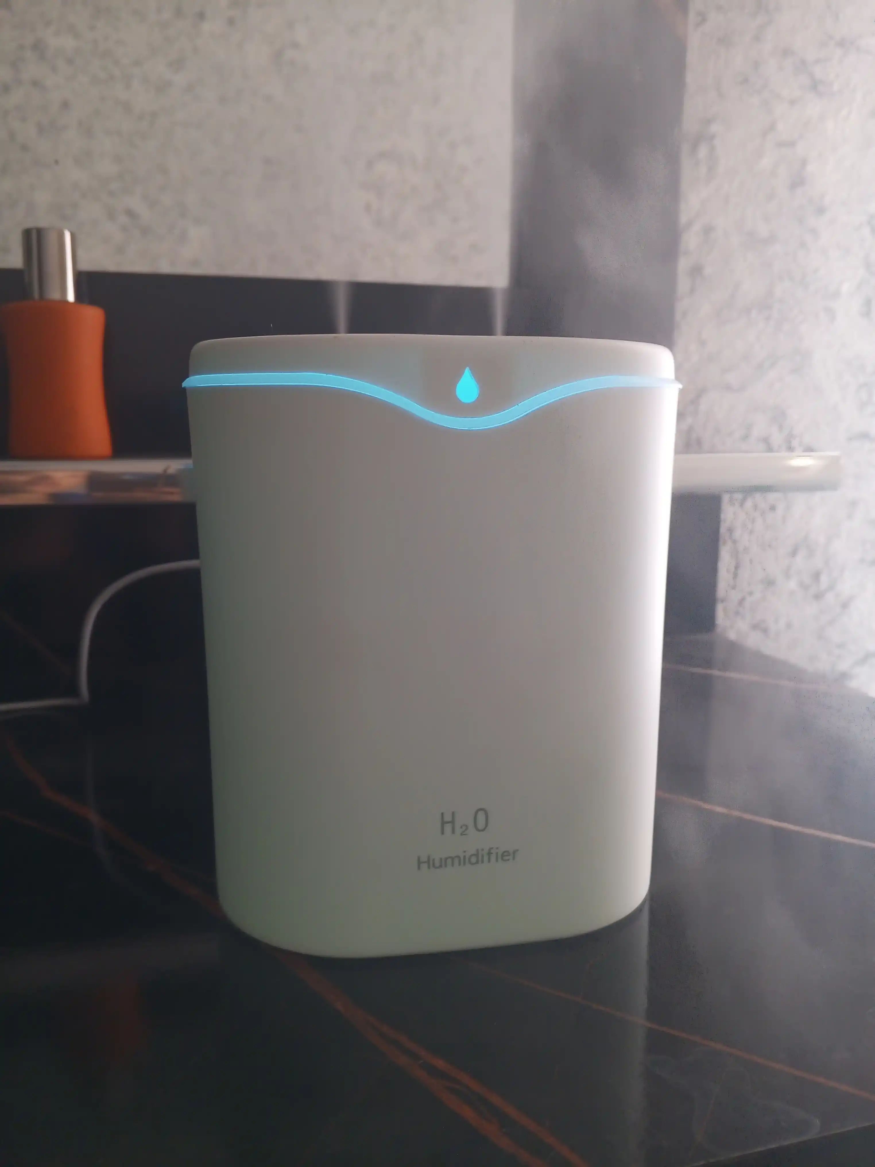Uy va ofis uchun Bliss Home ultratovushli havo namlagichi, tungi chiroq, 2 litrli aromadiffuzor