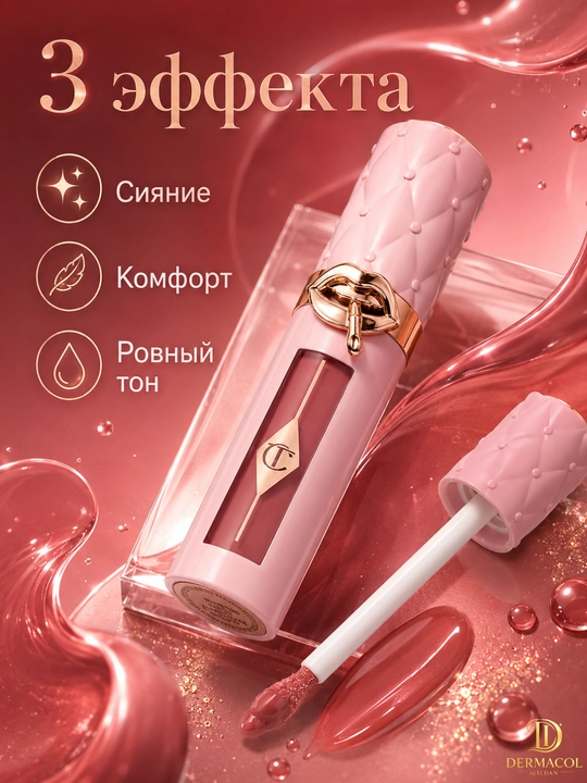 Блеск-плампер для губ Pillow Talk Big Lip, оттенок Medium Deep, сияющий финиш