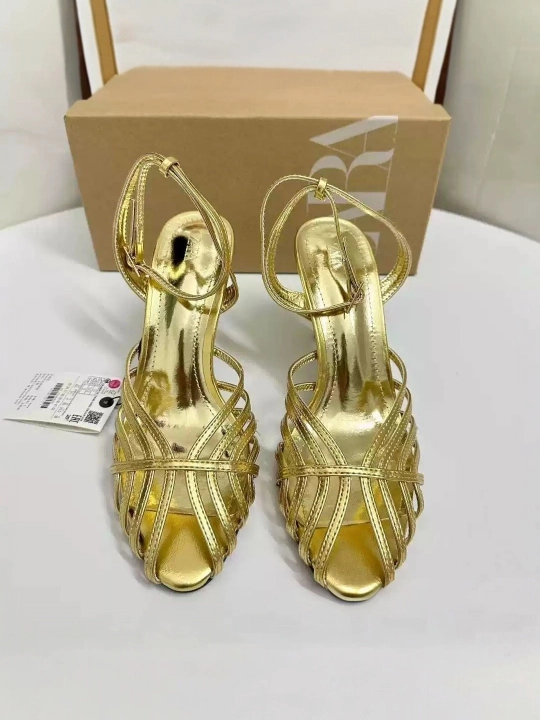 Zara baland poshnali tuflilari - to‘y va tantanali tadbirlar uchun poshnali poyabzal - 