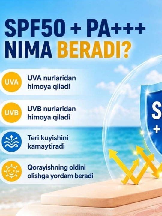 Спрей для защиты от солнца для всех сезонов, SPF 50+ PA+