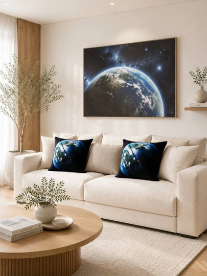  My Sofa’dan Cosmos yostig‘i — uy uchun zamonaviy sovg‘a 