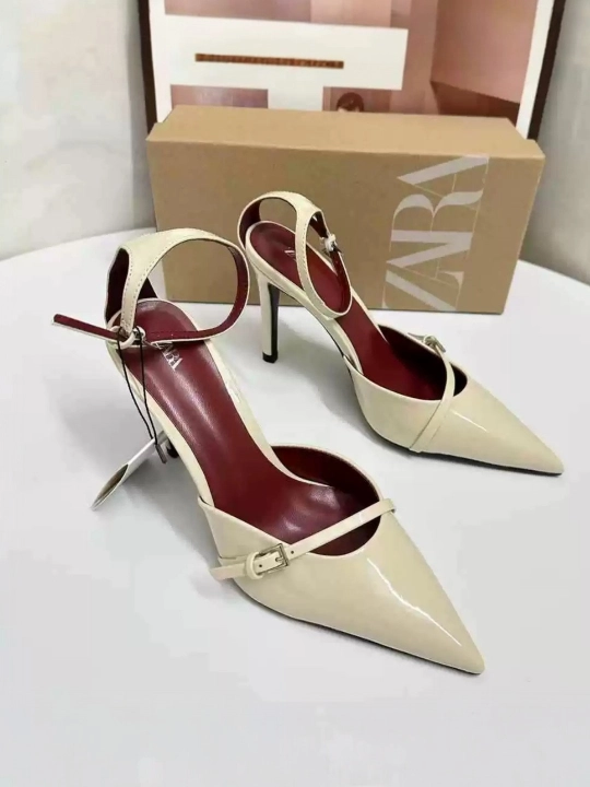 Zara baland poshnali tuflilari - to‘y va tantanali tadbirlar uchun poshnali poyabzal - 
