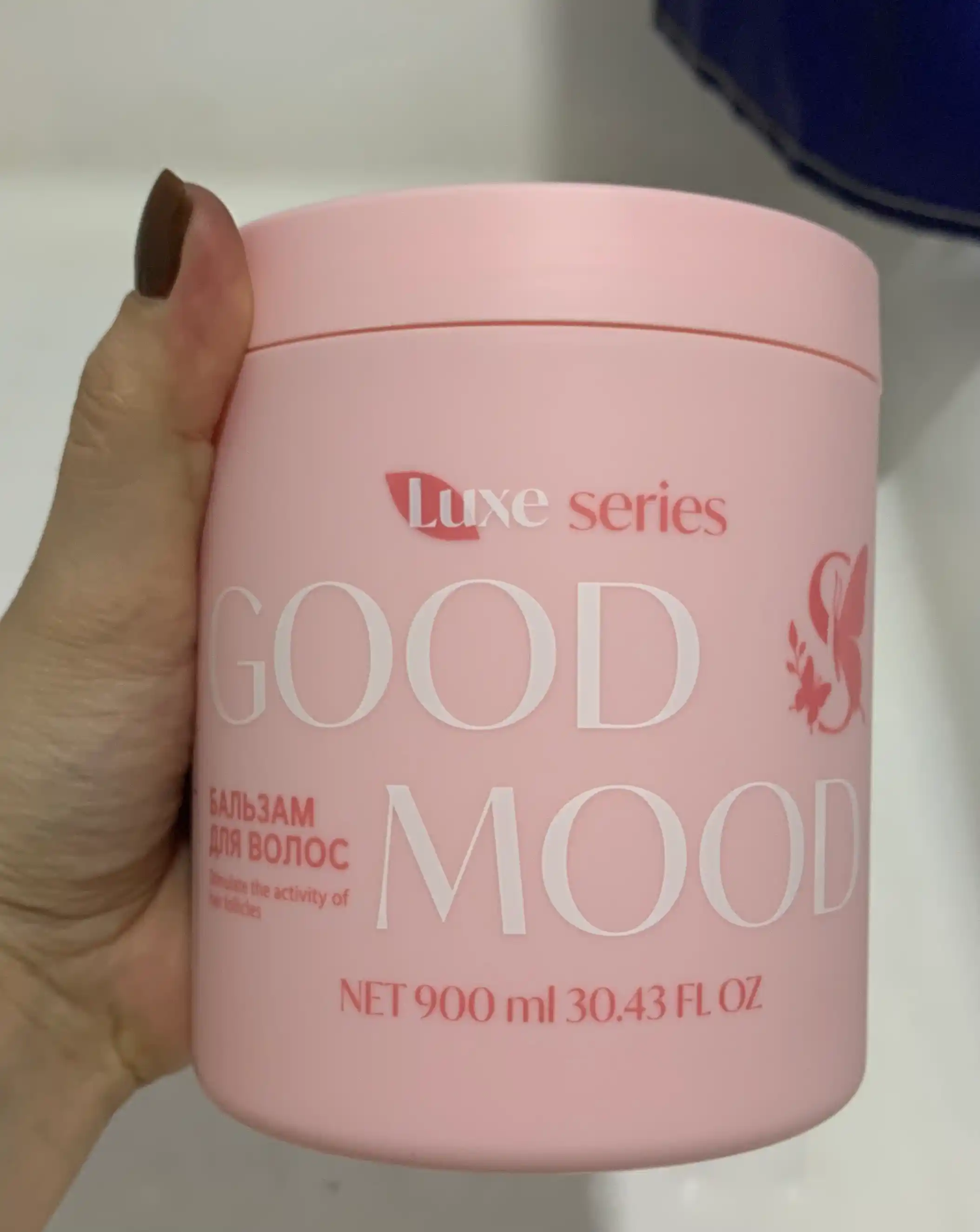 Бальзам для волос GOOD MOOD — с экстрактом женьшеня, укрепляет волосы 