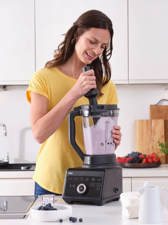 Блендер стационарный Braun JB9040BK TriForce Power, мощность 1600 Вт
