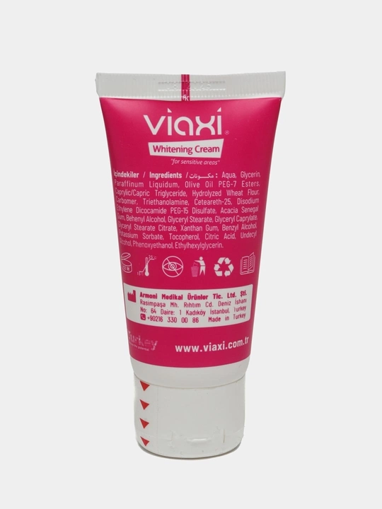 Отбеливающий крем для чувствительных зон Viaxi, 50 мл