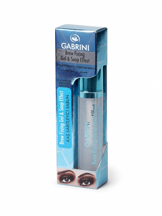 Gabrini Brow Fixing Gel & Soap Effect Qosh Fiksatsiya Geli, 12 ml