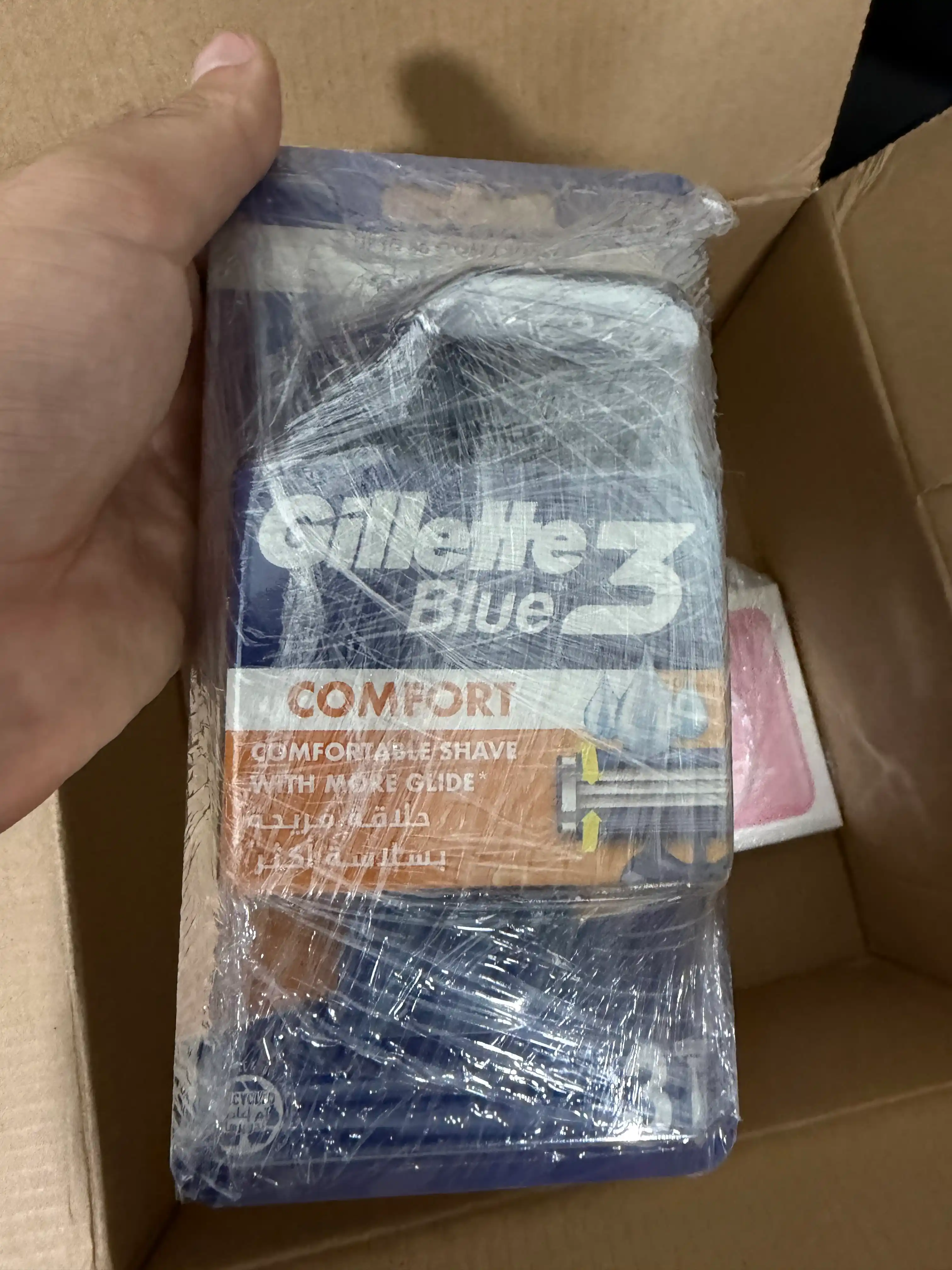 Одноразовые бритвы Gillette Blue 3 Comfort, мягкие, гладкие и удобные, 3 шт