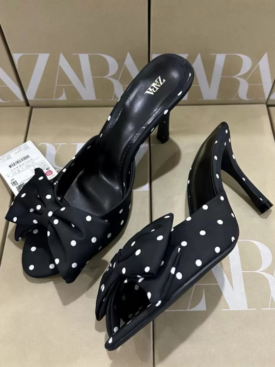 Zara baland poshnali tuflilari - to‘y va tantanali tadbirlar uchun poshnali poyabzal - 