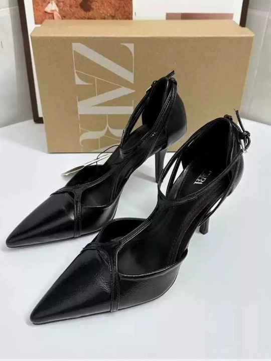 Zara baland poshnali tuflilari - to‘y va tantanali tadbirlar uchun poshnali poyabzal - 