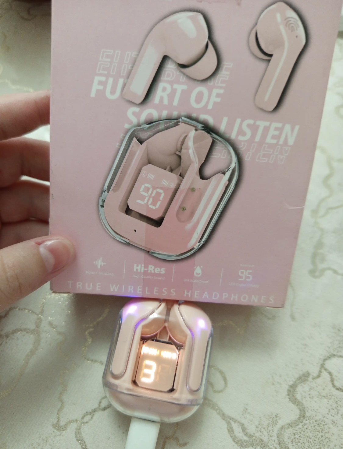Simsiz quloqchinlar Pods pro 2,Pods 3 air,Air31 naushnik,led displey,IOS va Android uchun