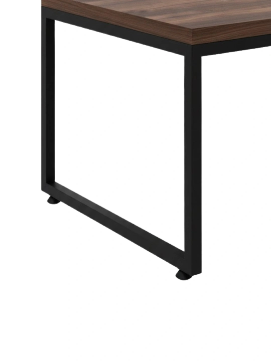AIKO Level jurnal stoli, loft uslubida, jurnal stoli, qahva stoli, 120x60x50 sm