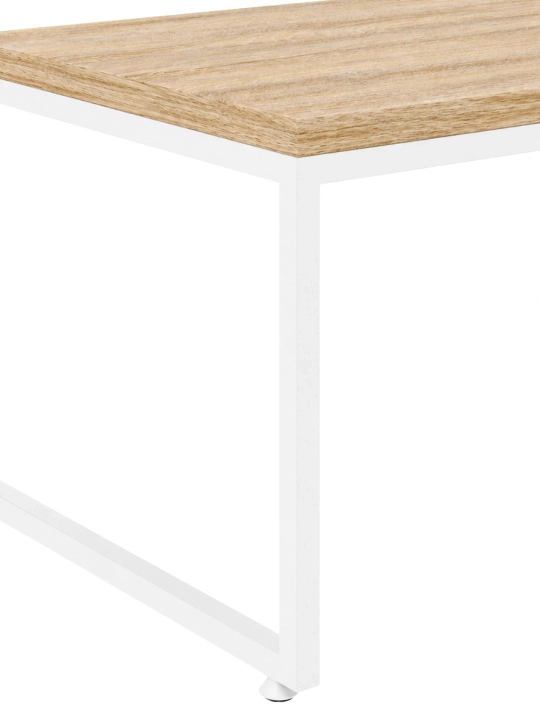 AIKO Level jurnal stoli, loft uslubida, jurnal stoli, qahva stoli, 120x60x50 sm