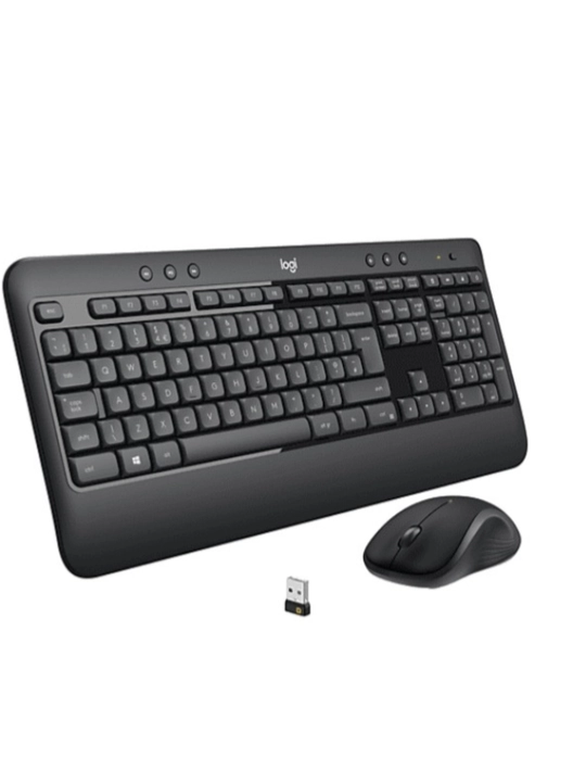 Simsiz klaviatura va sichqoncha to‘plami Logitech MK540, kompyuter va noutbuk uchun