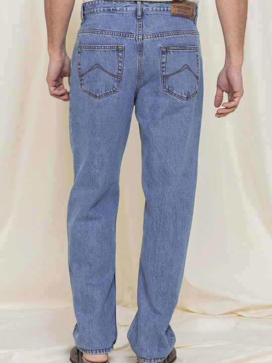 Erkaklar uchun jinsi Carrera Jeans, erkin fason, 100% paxta, Italiya