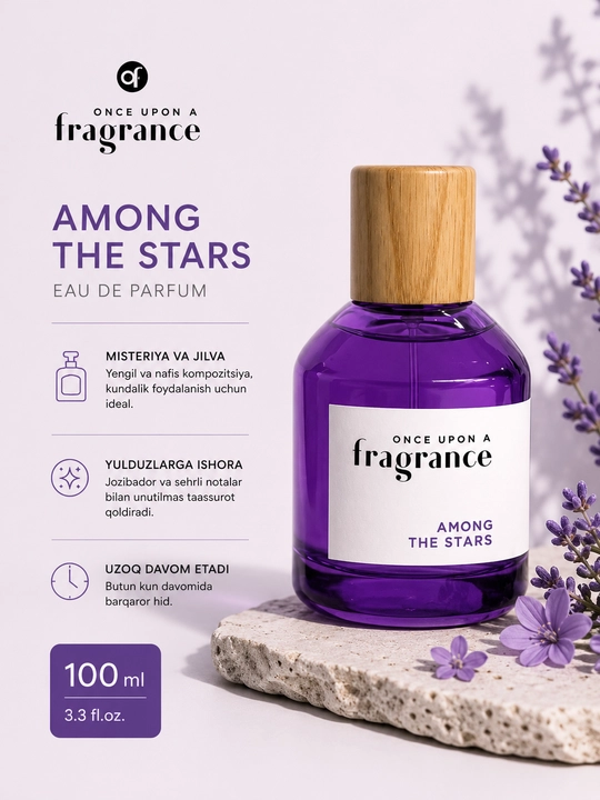 Парфюмерная вода для женщин FRAGRANCE AMONG THE STARS - 