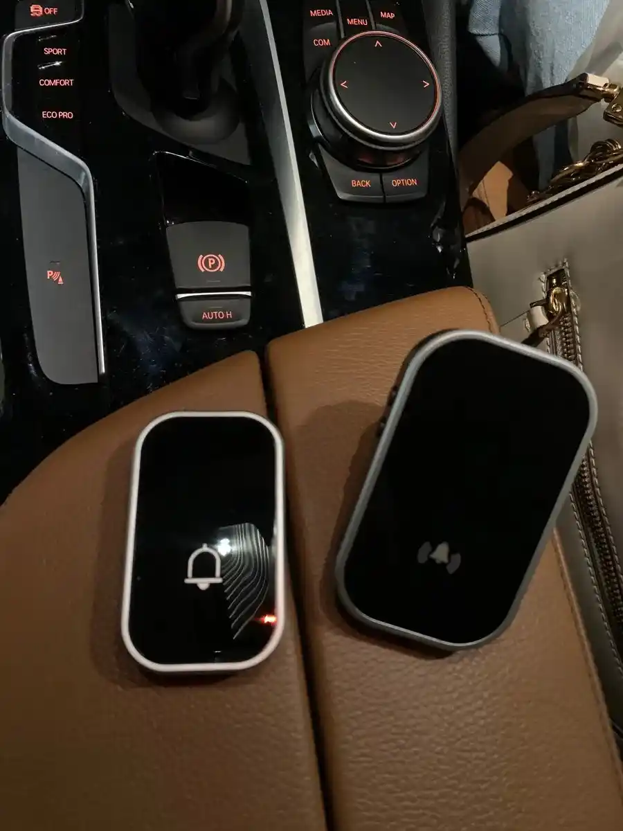 Simsiz eshik jiringlagichi, radio antenna, uy uchun bezak, kabelsiz