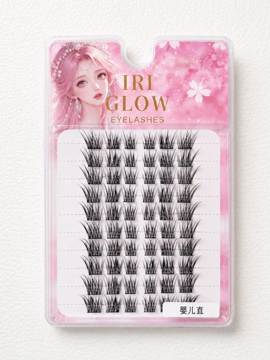 IRI GLOW Premium tutamli kipriklar - Tabiiy hajm va ifodali ko‘rinish