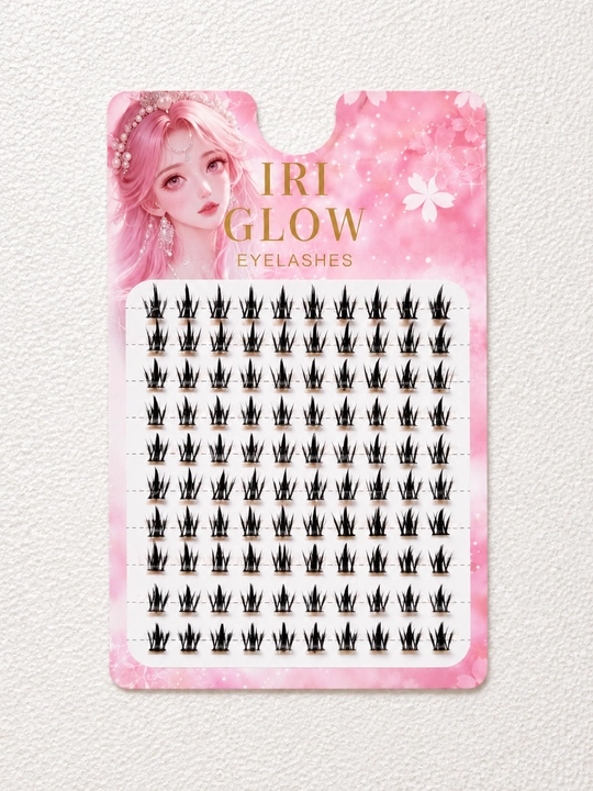 IRI GLOW Premium tutamli kipriklar - Tabiiy hajm va ifodali ko‘rinish