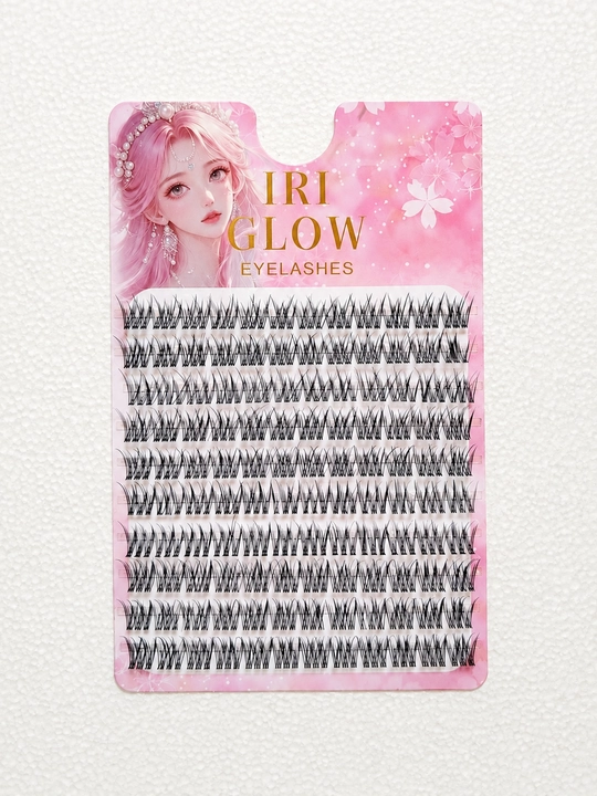 IRI GLOW Premium tutamli kipriklar - Tabiiy hajm va ifodali ko‘rinish