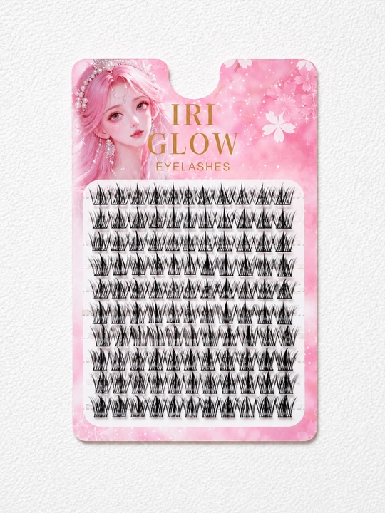 IRI GLOW Premium tutamli kipriklar - Tabiiy hajm va ifodali ko‘rinish