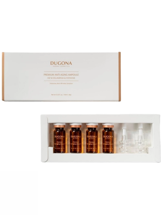 Ампульная сыворотка DUGONA Premium Anti‑Aging Ampoule с EGF - 
