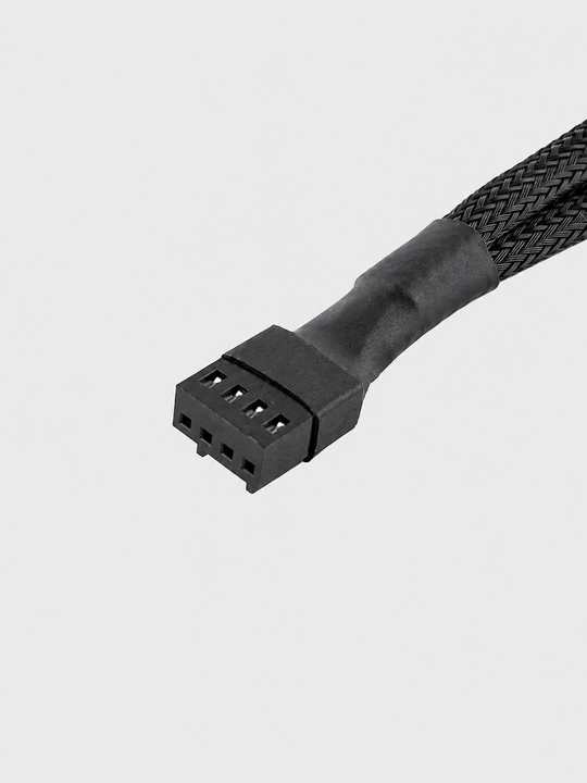 4 Pin PWM 3 Pin Fan Splitter kabel 1x3, PWM/DC, ventilyator ajratgich, 27 sm, PC