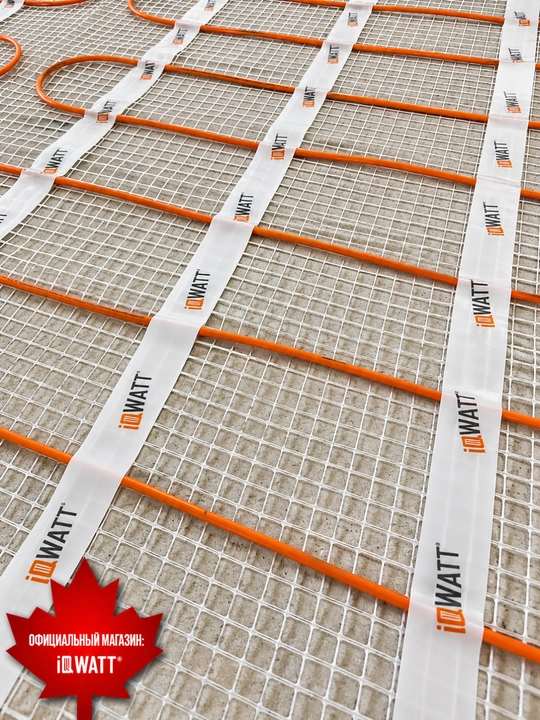 IQWATT IQ Floor Mat 150 Vt/m² isitish mati, plitka osti issiq pol, 0,5–20 m²