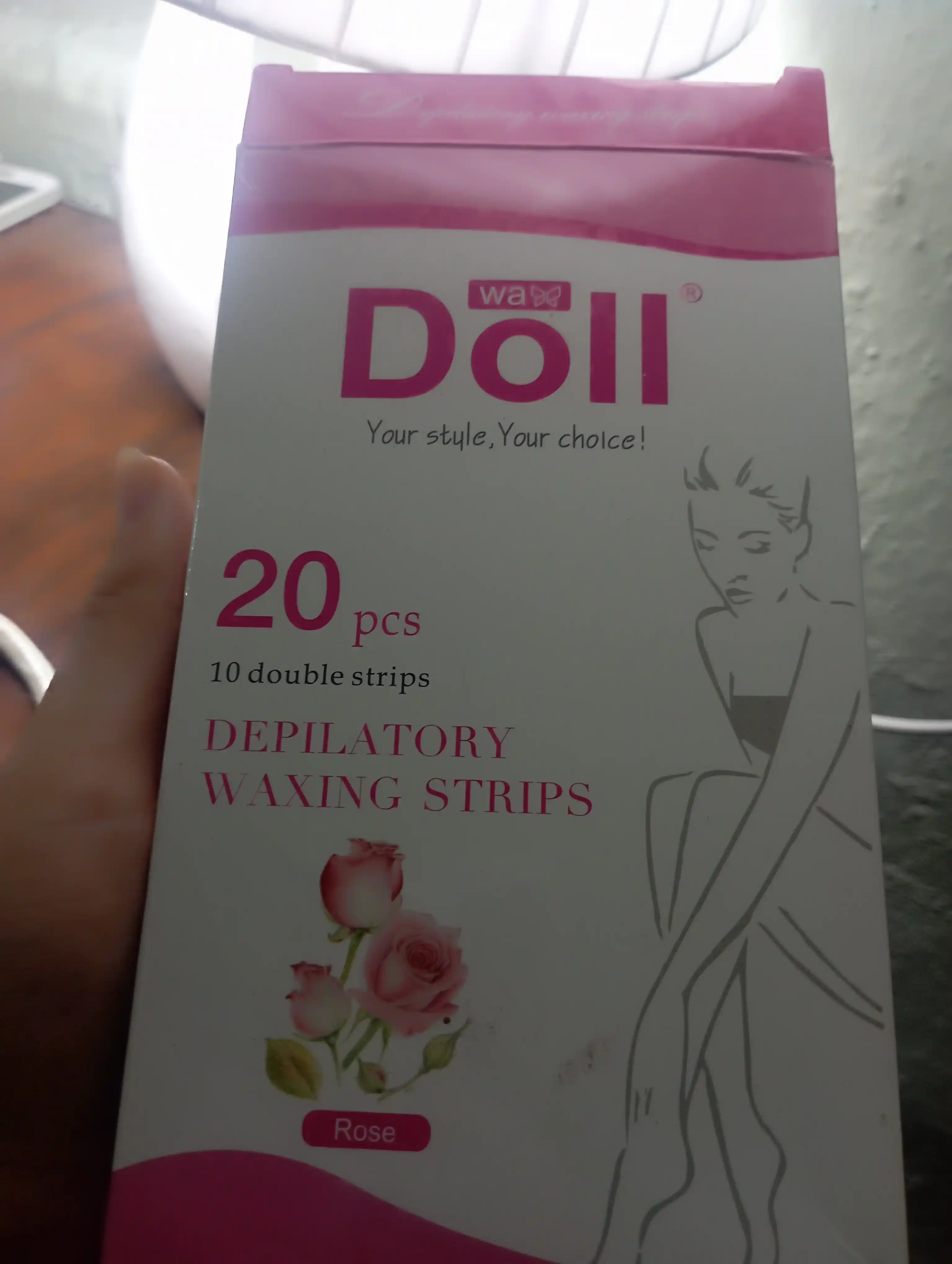 "Doll" tana va yuz depilyatsiyasi uchun mum qog‘ozi, 20 dona