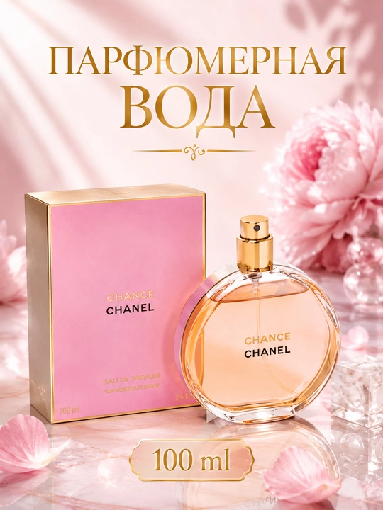 Парфюмерная вода для женщина Chance, 100 мл - 