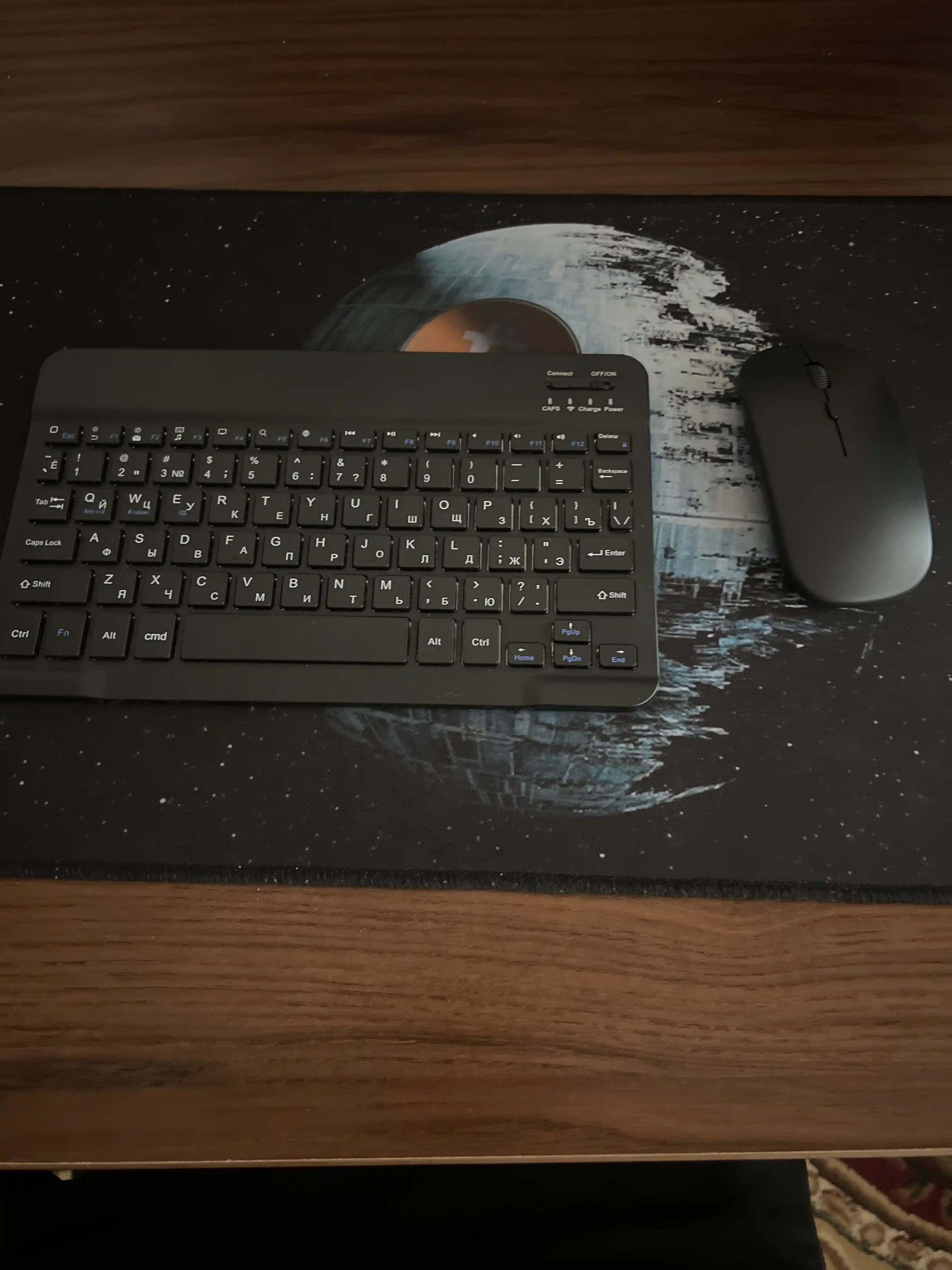 Simsiz Bluetooth klaviatura va sichqoncha telefon, noutbuk va planshet uchun