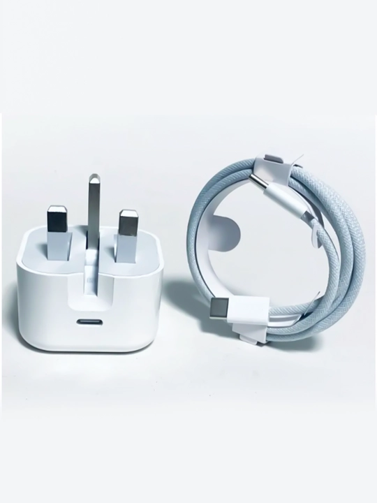 IPhone uchun zaryadlash qurilmasi, tez zaryadlovchi 35 Vt, Type-C dan Type-C kabel