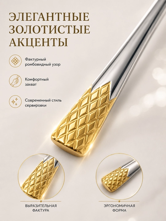 Набор столовых приборов, 18 предметов на 6 персон