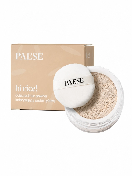 Фиксирующая рисовая пудра Paese Hi rice! Coloured Rice Powder - 