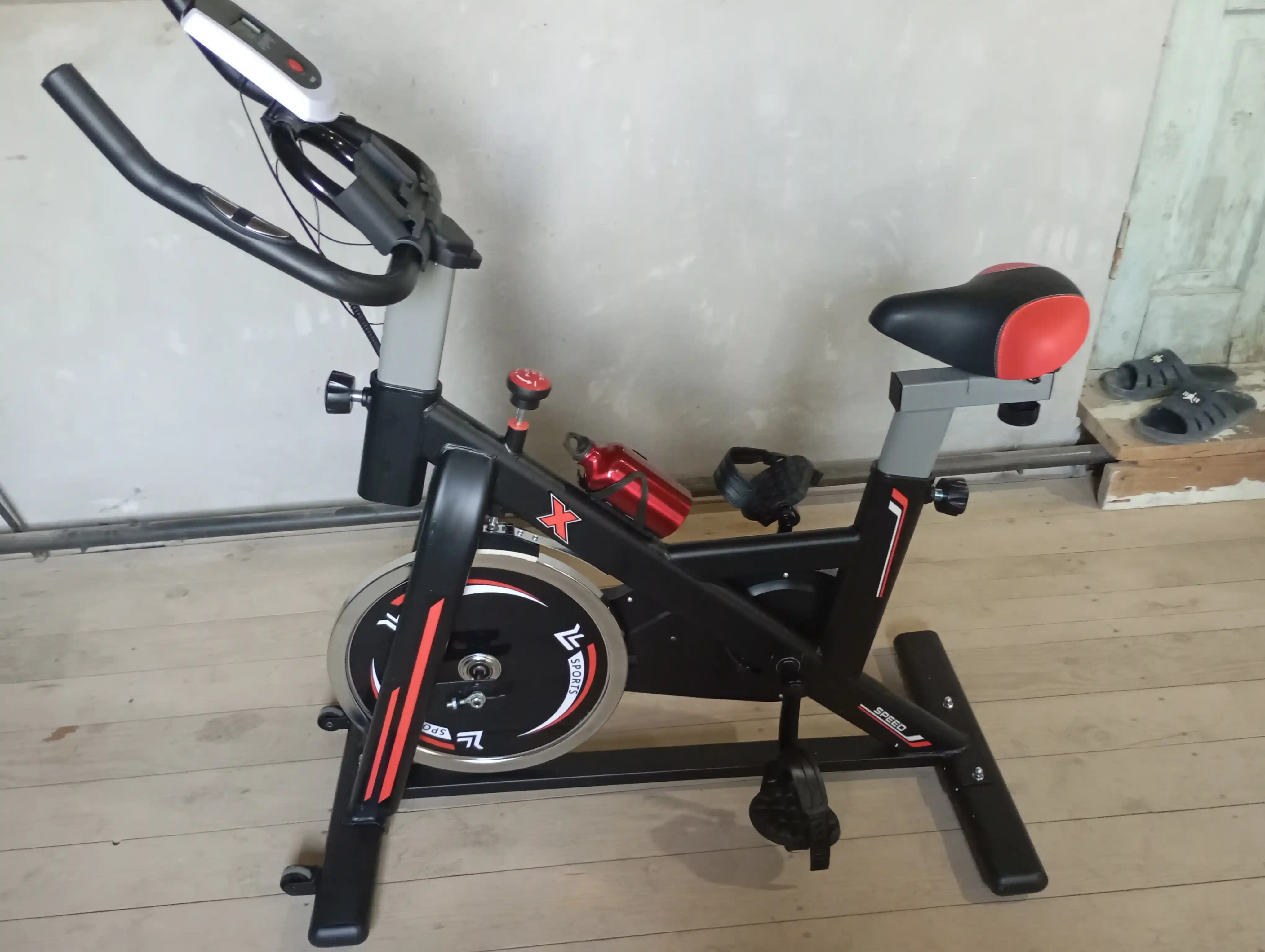 Uy va zal uchun velotrenajyor, mini, ixcham ES-01, 120 kg