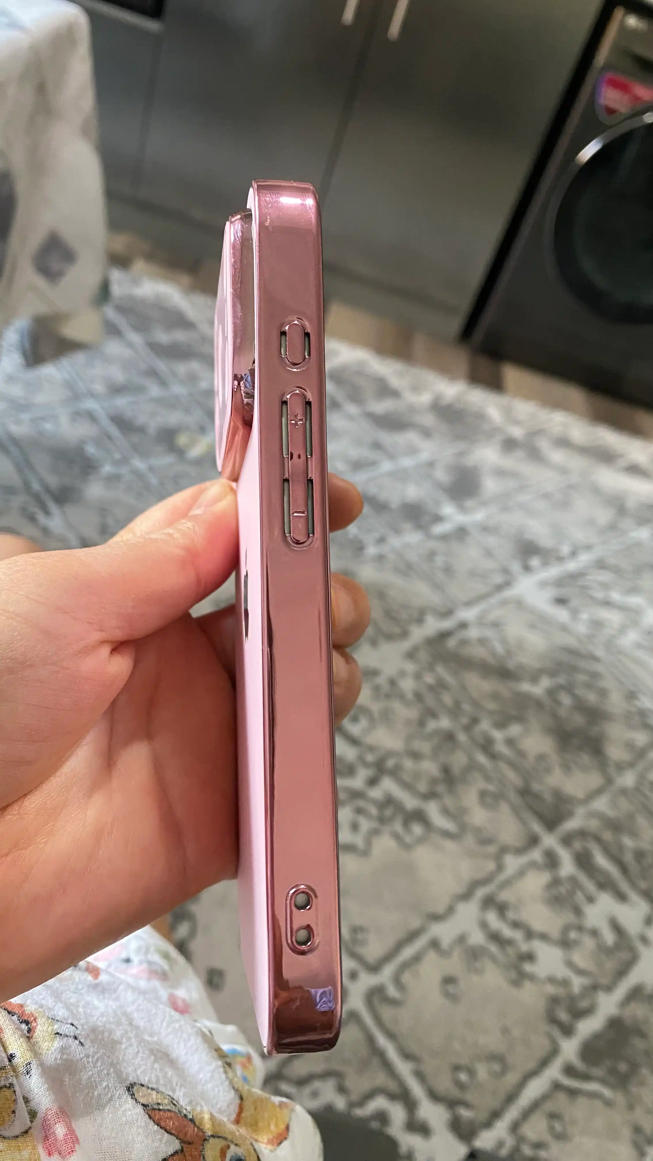 Chexol iPhone 11, 12, 13, 14, 15, 16, 17, Pro, Max, uchun, ko'k, oq, pushti, silikon
