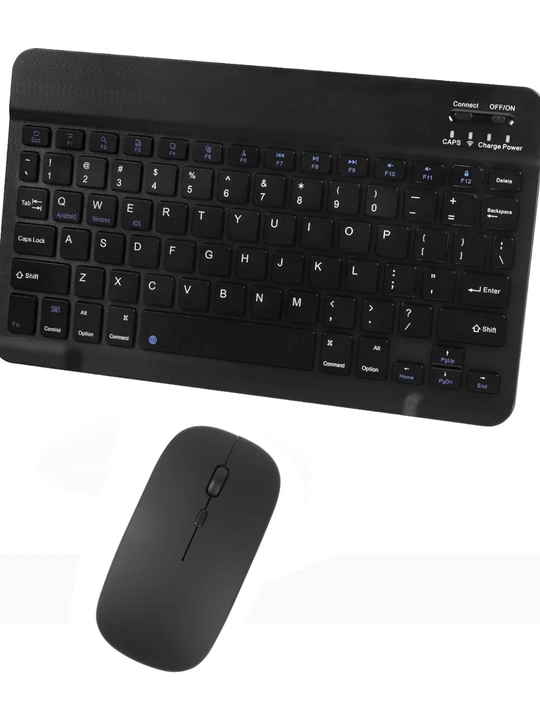 Simsiz Bluetooth klaviatura va sichqoncha telefon, noutbuk va planshet uchun
