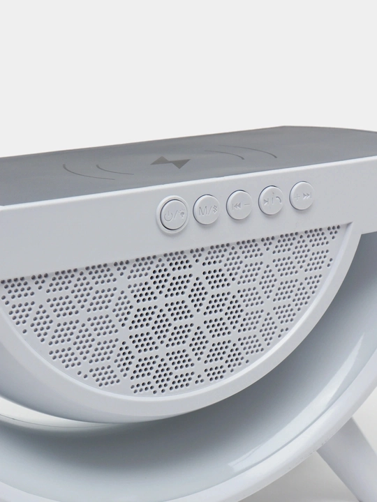 Большая беспроводная колонка Bluetooth, караоке, с RGB подсветкой, с микрофоном и пультом