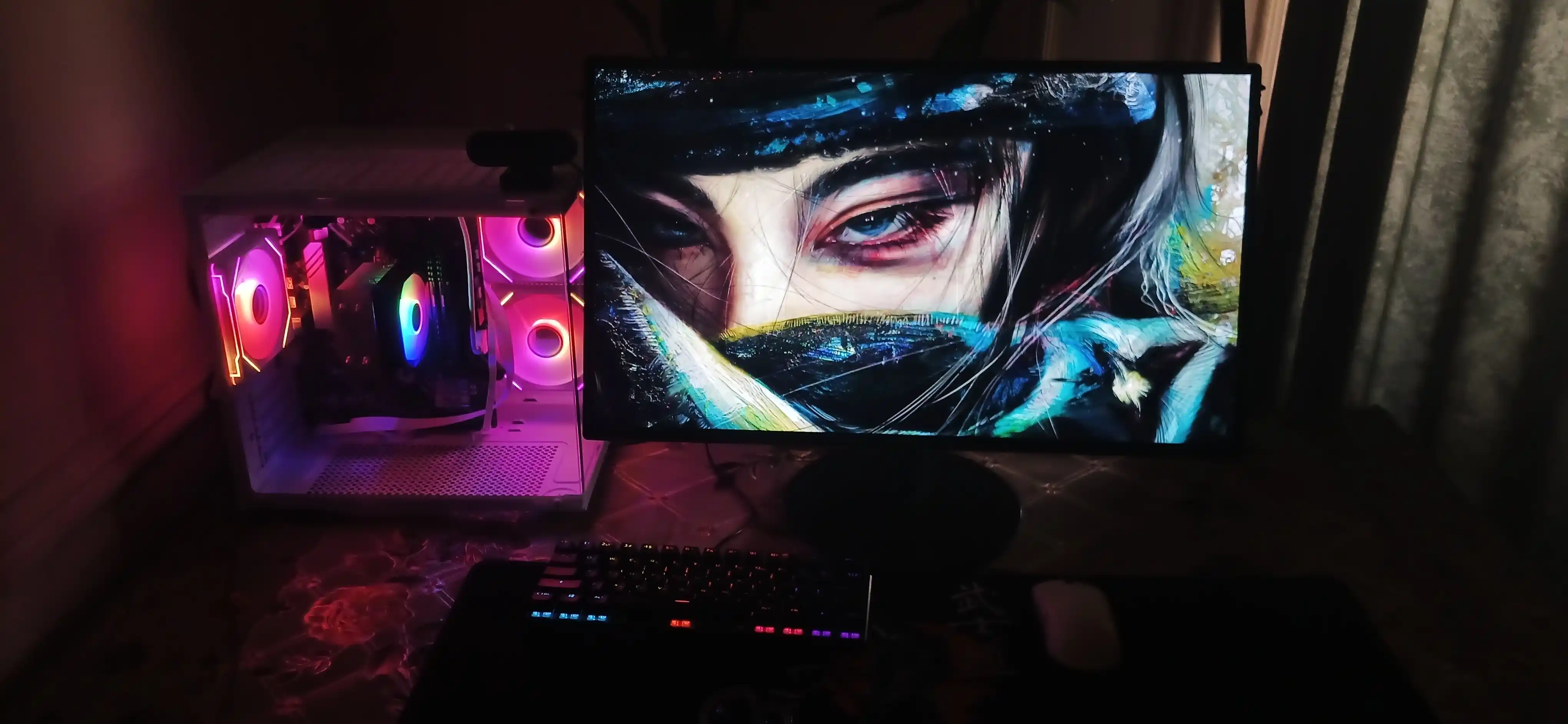 Игровой корпус XTECH X08 Aquarium RGB