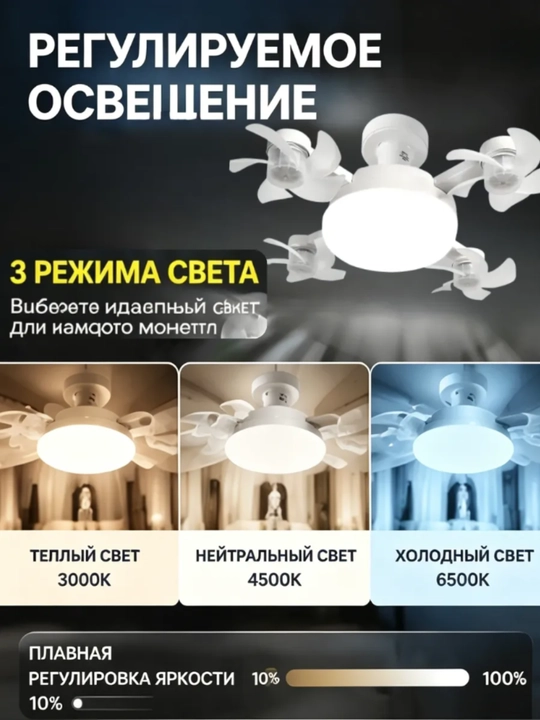 Shift ventilyatori, muz 50 Vt pultli lampa shift qandil