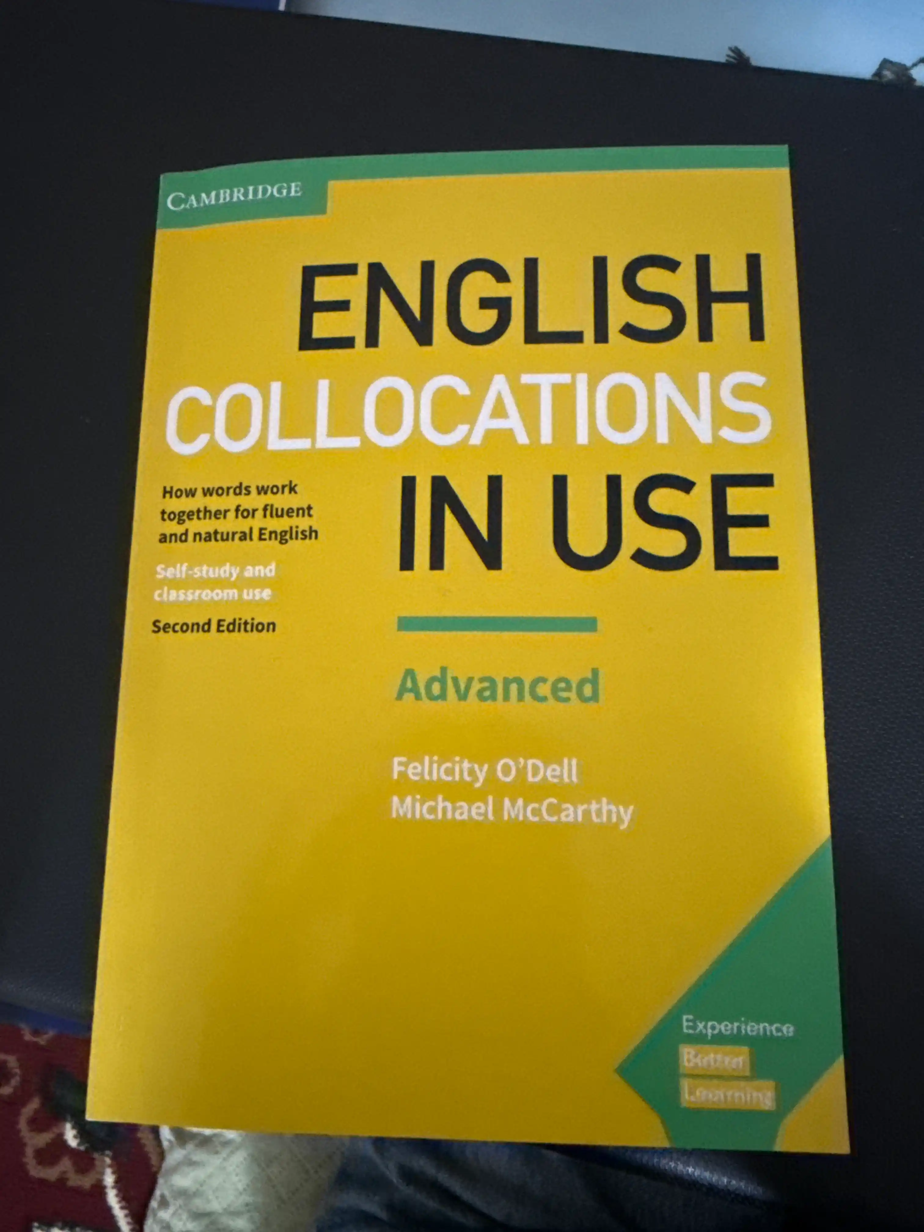 English Collocations in Use Intermediate, Advanced yoki 1000 Collocations