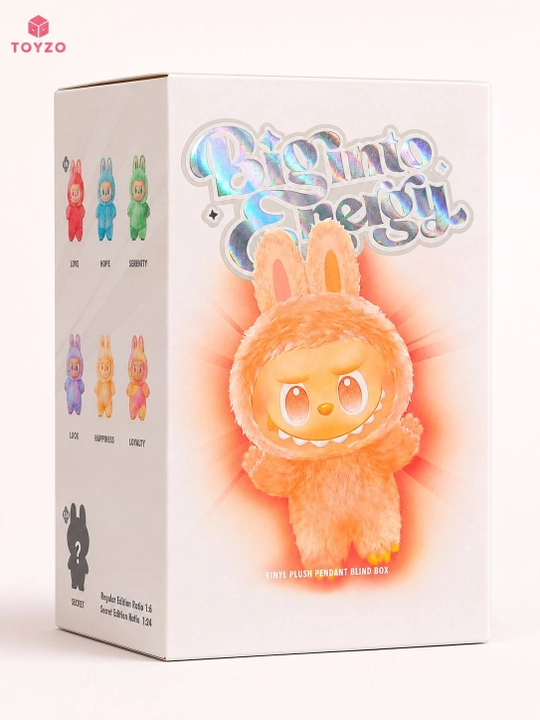 Коллекционная игрушка-сюрприз Labubu Big Into Energy Blind Box, плюшевый брелок - 