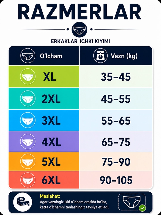 Erkaklar boksyor ishtoni, ichki kiyim, paxta, erkaklar uchun sovg‘a to‘plami