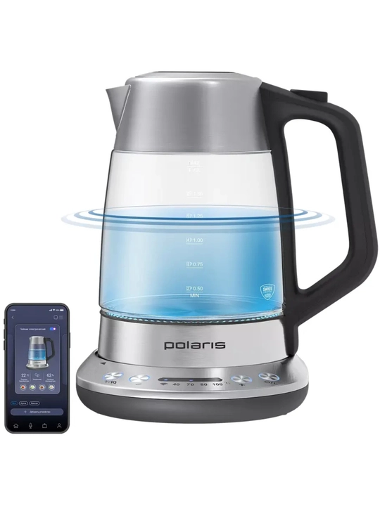 Электрочайник Polaris PWK 1775CGLD Wi-Fi IQ Home