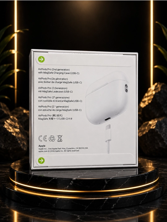 Pro 2 simsiz quloqchin, Bluetooth earbuds, premium stereo naushnik Type-C