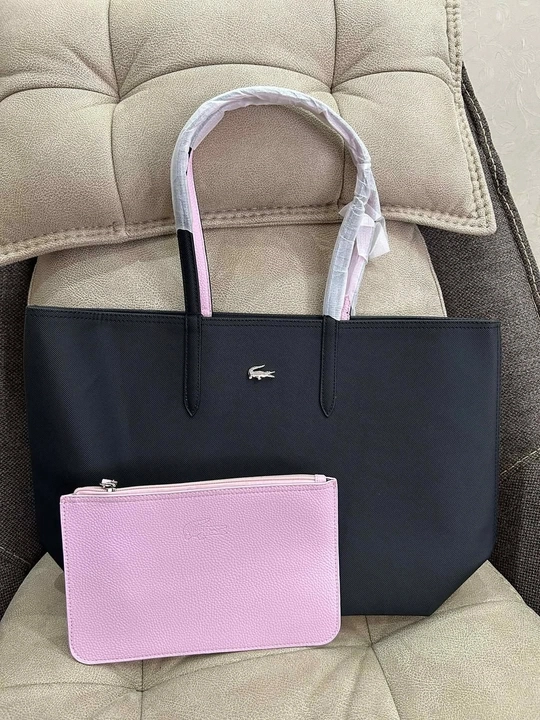 Сумка в стиле Lacoste, кросс-боди, плечевая модель + двусторонний кошелек