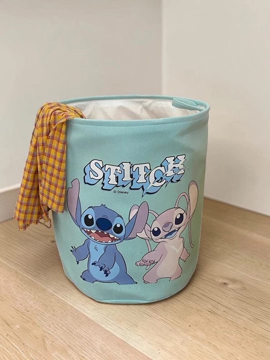 Корзина для игрушек и белья, детская текстильная, тканевая STICH