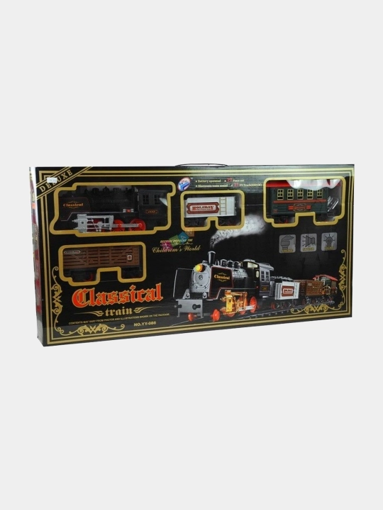 Игрушечный поезд, Набор железной дороги, Deluxe Train Set, Classical Train