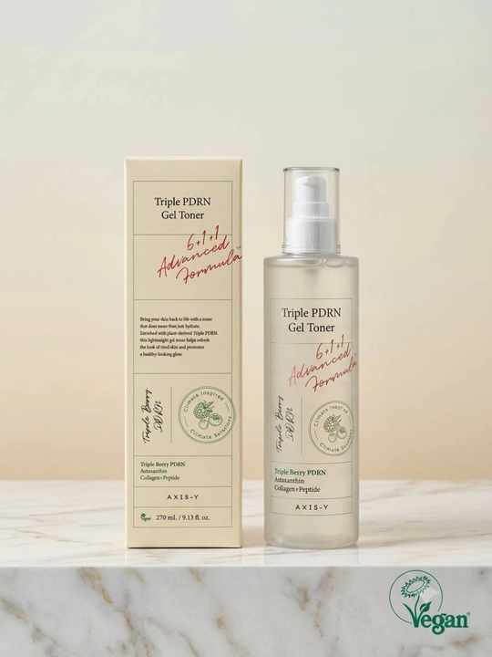 AXIS-Y Triple PDRN Gel Toner 6+1+1 Formula, гелевый тонер для лица, 270 мл